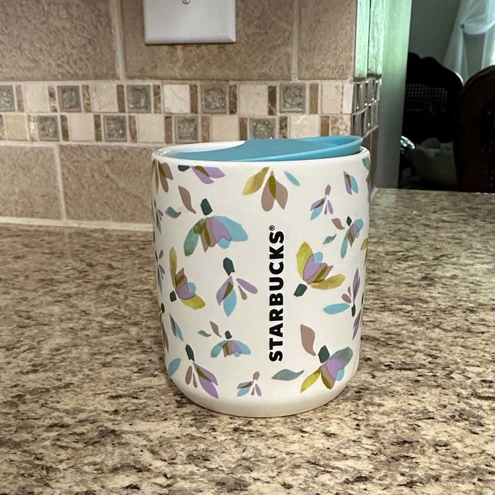 Starbucks 8oz ceramic travel mug